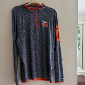 Men’s Large Bakersfied Condors Hockey 3/4 Zip Long Sleeve
